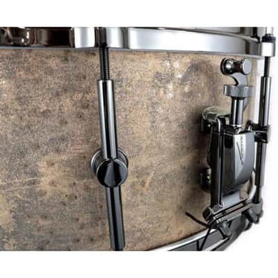 Canopus Patina Solid Brass Snare Drum 14x6.5 image 4
