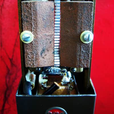 Vintage 1940's RCA 74-B Junior Velocity Ribbon Microphone w period Atlas DS-7 desk stand prop repair display image 8