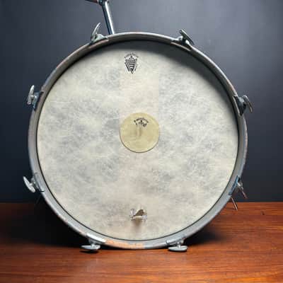 Trixon 20” Luxus Kick Drum 1960s - Red Metallic Sparkle image 7