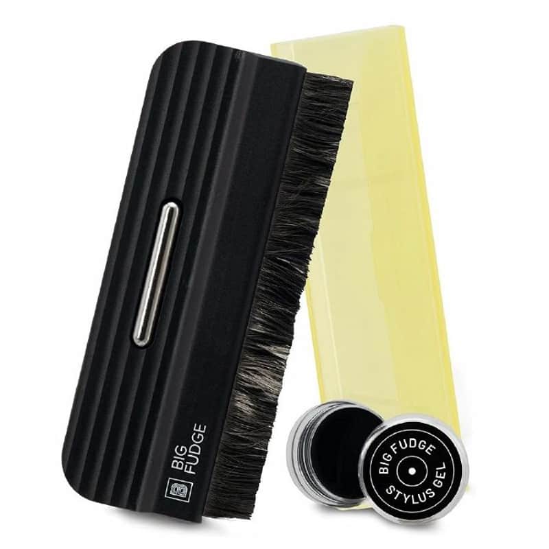 Big Fudge Big Fudge Vinyl Record Brush & Stylus Cleaning G...