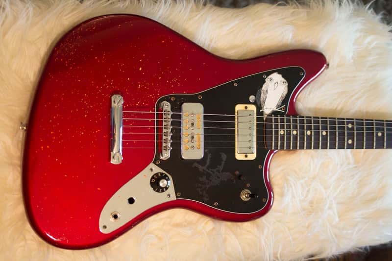 Custom Fender Jaguar, Sonic Youth tribute image 1