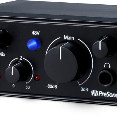 Presonus AudioBox GO 2x2 USB-C Bus Power Audio Recording Interface + Studio Mic image 9
