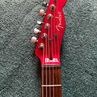 Fender Special Edition Set-Neck Esquire Custom GT 2003 - Crimson Red Metallic image 3