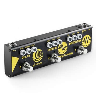 Multi Guitar Effect Pedal with Delay, Chorus and Distortion Effects image 3