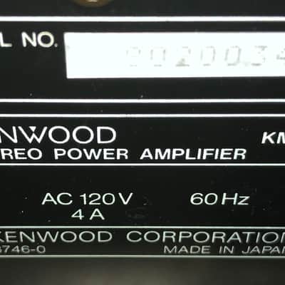 Kenwood KM-107 Stereo Amplifier + KC-207 Preamp + KT-57 Tuner W/ Remote image 6