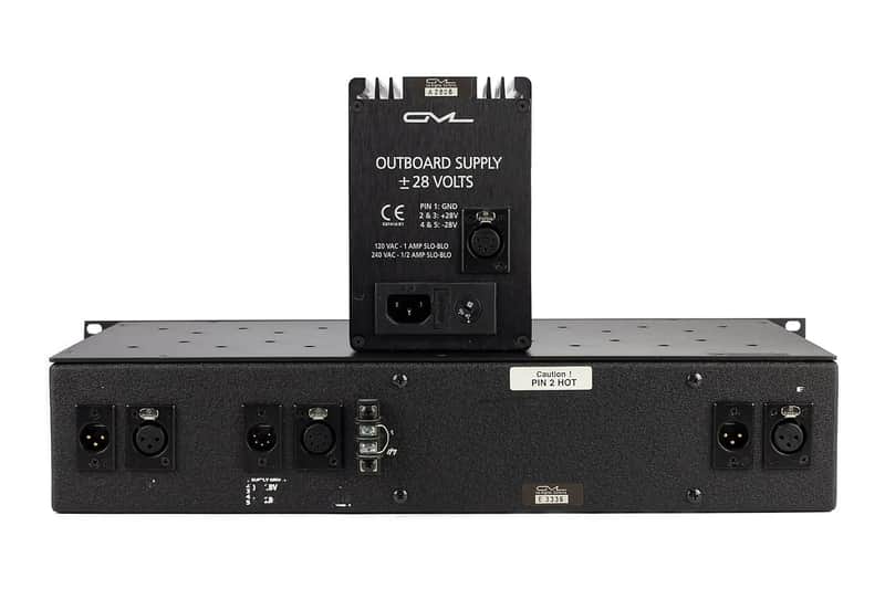 GML 8200 Series II 2-Channel Parametric Equalizer with Power Supply image 3