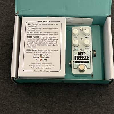 Electro-Harmonix Pico Deep Freeze Sound Retainer 2023 - Present - White image 1