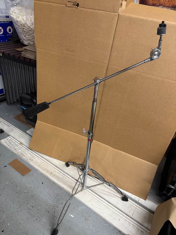 Tama 1980s red label Titan weighted boom symbol stand image 1