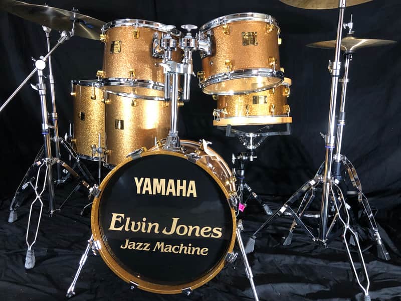 Elvin Jones’s Complete Yamaha Maple Custom Drum Set, Authenticated, image 1