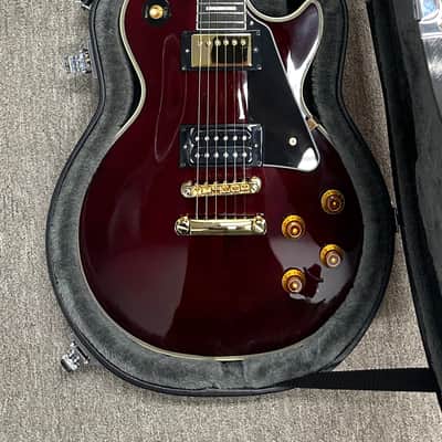 Epiphone Jerry Cantrell "Wino" Les Paul Custom (2023) - Dark Wine Red #29288 with Original Hard Case image 7