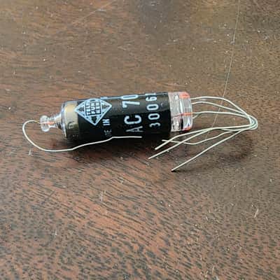 Telefunken NOS AC701 tube for microphone m49, km56, km54 1960s - Original Box image 2