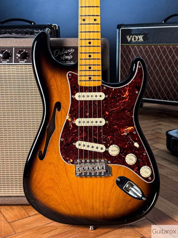 2018 Eric Johnson Signature Stratocaster Thinline Sunburst
