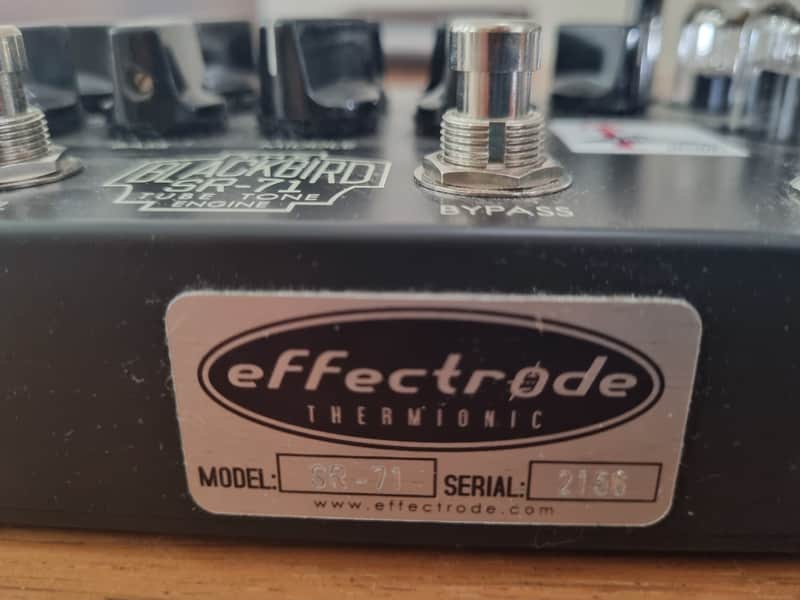 Effectrode Blackbird Vacuum Tube Preamp 2010s - Black | Reverb