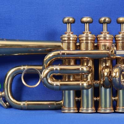 Vintage 1979 Selmer Paris 4 Valve Piccolo Trumpet w/ Bag Amazing Condition image 4