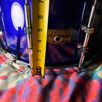 Tama Artstar 8x14 Snare Jewel Blue MIJ image 17