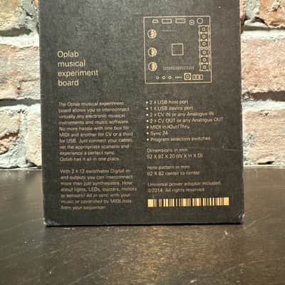 Teenage Engineering Oplab Musical Switchboard 2019 - 2020 - Black image 3