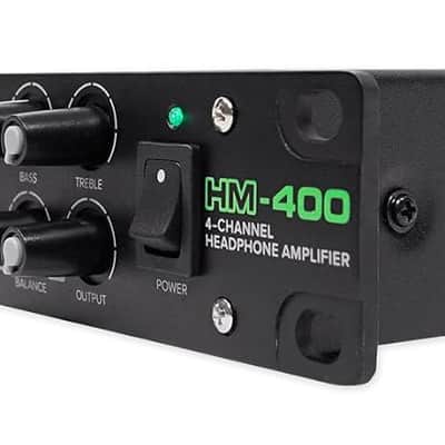 Mackie HM-400 4-Channel Rackmount Headphone Amplifier, 12 Outputs image 4