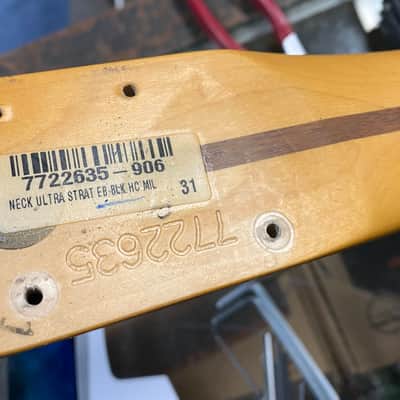 MINTY ! 2021 Fender Limited American Ultra Strat HSS - Denim Burst - GC Limited Edition - 8lbs - Lollar Upgraded P90 Pick-Ups image 18