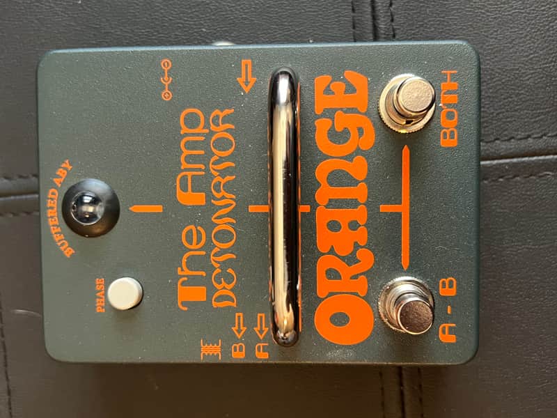 Orange Amp Detonator Buffered Active ABY Switcher 2010s - Black image 1