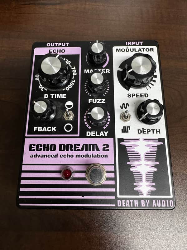 Death By Audio Echo Dream Delay 2 2010s - Purple image 1
