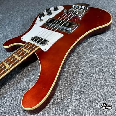 Rickenbacker 4001 Burgundyglo 1973 Bass Guitar [Used] image 5