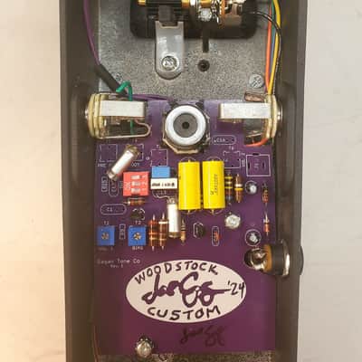 CUSTOM Woodstock PLUS, artwork by gagan. Bonamassa Halo, body knob image 5