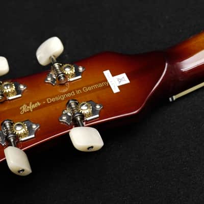 NEW Hofner HCT-500/1-CV Contemporary Cavern Beatle Bass Limited Edition Vintage Look Brown Sunburst image 7