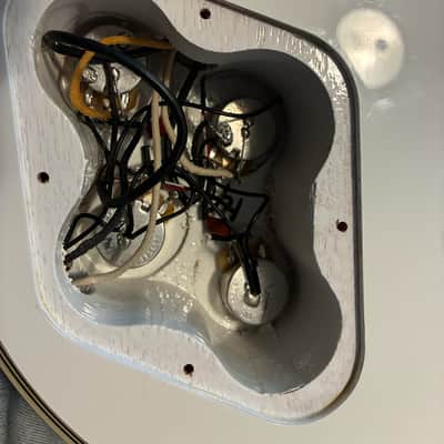 Upgraded Epiphone Les Paul Custom-Seymour Duncan-Road Runner HSC-Alpine White image 21