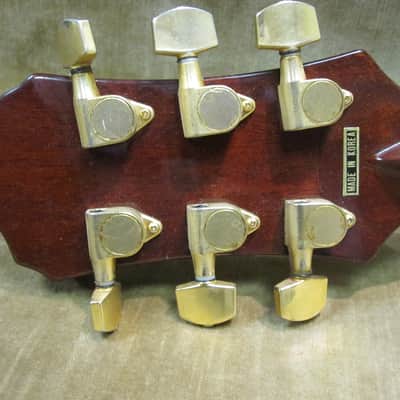 1998 Epiphone Jeff "Skunk" Baxter Acoustic/Electric Mahogany Rare Model! Free US Shipping! image 11