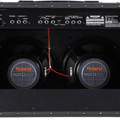 Roland JC-40 Jazz Chorus 2-Channel 40-Watt 2x10" Guitar Combo - Black image 7