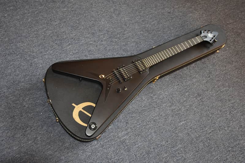 Epiphone Wayne Static Signature Flying V Black image 1
