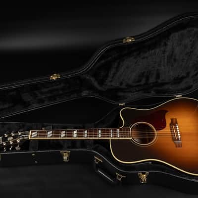 2014 Gibson Hummingbird Pro EC - Vintage Sunburst | USA Montana Square Shoulder Dreadnought Cutaway Pickup | CoA OHSC image 24