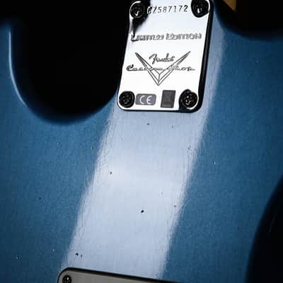 Fender Custom Shop NAMM 2025 Limited Edition 1965 Compound Radius Stratocaster Journeyman w/ Closet Classic Hardware- Aged Lake Placid Blue 2025 (CZ587172) image 17