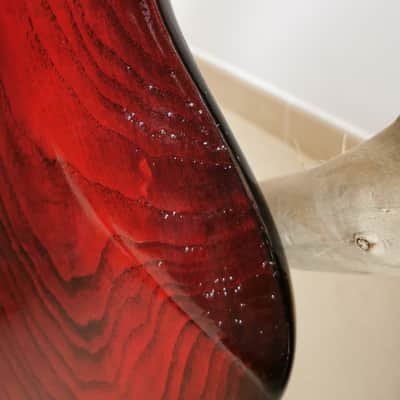 Bzone Jazz Bass MM 2012 - Translucent candy Red imagen 17