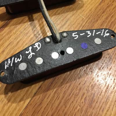 RARE! Fender Custom Shop Hand Wound Texas Special Pickups from a 1961 Relic Stratocaster image 2