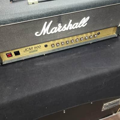 Marshall JCM900 Valve Head 100W Model 4100 (1991) + Cabinet Marshall 1960A 300w (2001) image 2