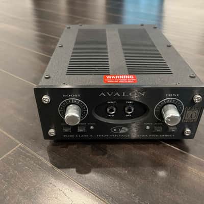 Avalon U5 Anniversary Edition Direct Box / Instrument Preamp 2010s - Black image 9