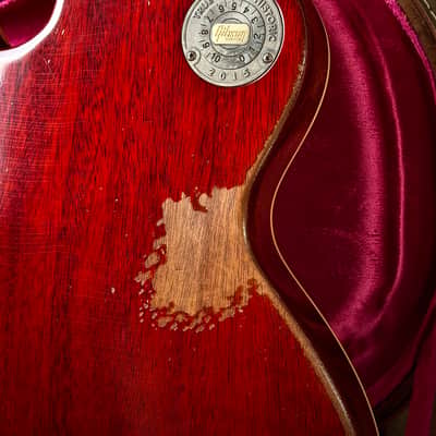 2015 Gibson Les Paul 1959 True Historic Murphy Aged Dirty Lemon image 15
