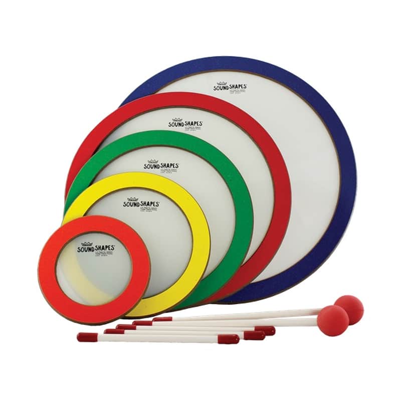 Remo Sound Shape, Circle Pack, 6/8.25/10.5/12.75/15, 5pc, Random