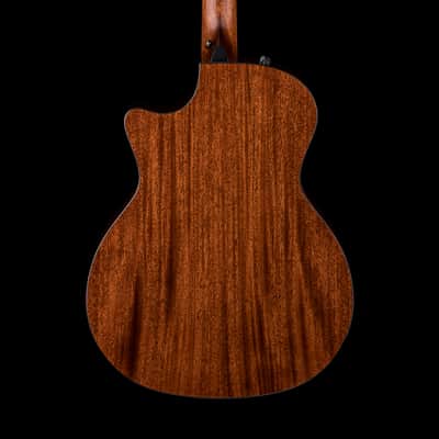 Taylor Custom Shop Select 414ce Tropical Mahogany/Sitka Spruce, Black Binding #63062 image 4