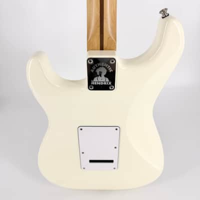 2016 Fender Jimi Hendrix Signature Stratocaster - Olympic White image 10