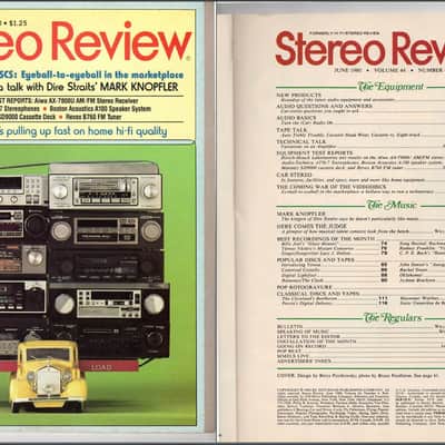 Stereo Review June 1980 Test Reports: Aiwa, Audio-Technica, Boston Acoustics, Marantz, Revox image 1