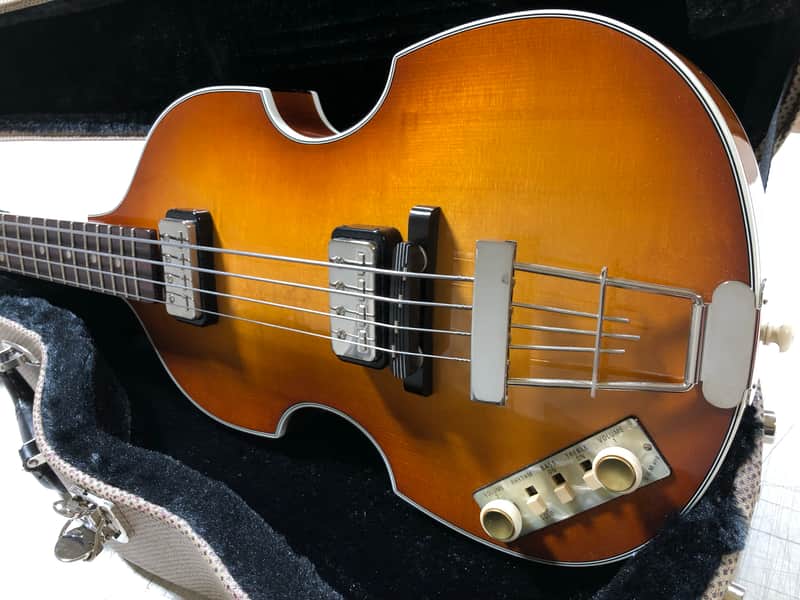 LEFTY LEFT HANDED Höfner Euroburst '62 Beatle Bass image 1