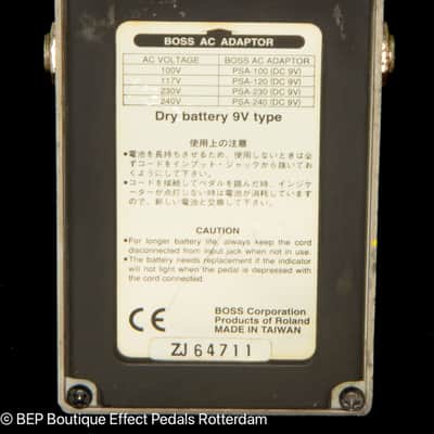 Boss FZ-3 Fuzz 1997 s/n ZJ64711 as used by John Frusciante ( Californication Recording ) image 9