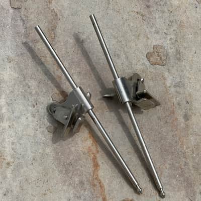 30/40's Slingerland Radio King Shur-Grip Hoop Mounted Bass Drum Spurs - Clamp On image 2