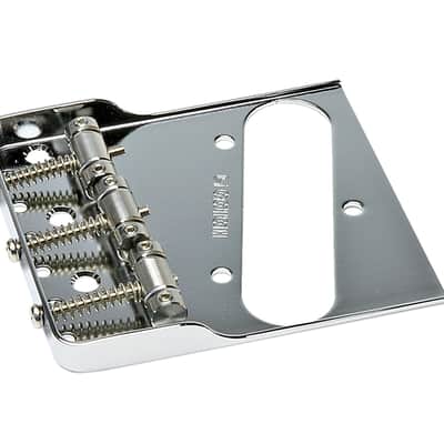 GOTOH Ti-TC1S vintage Tele style guitar bridge (CR) image 2