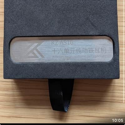 KZ AS16 KZ AS16 Monitor-Level In-Ear Headphones 2020s - Silver image 4
