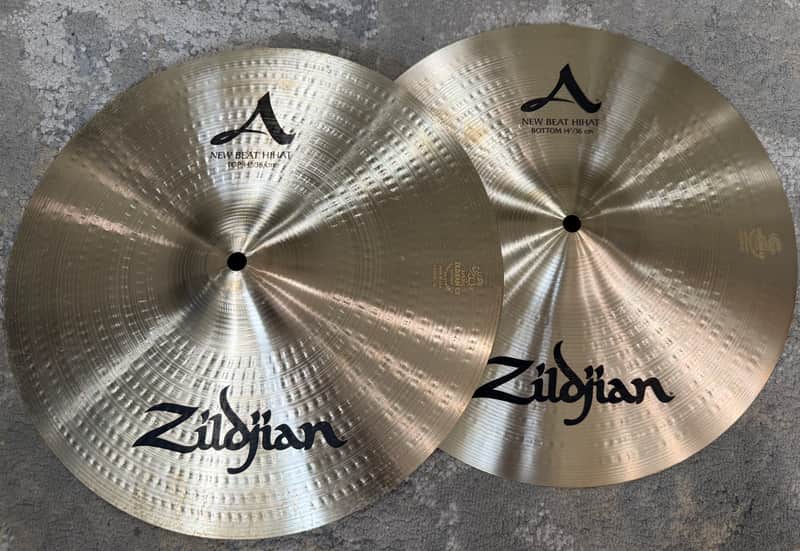Zildjian 14" A Series New Beat Hi-Hat Cymbals (Pair) 2013 - Present - Traditional image 1