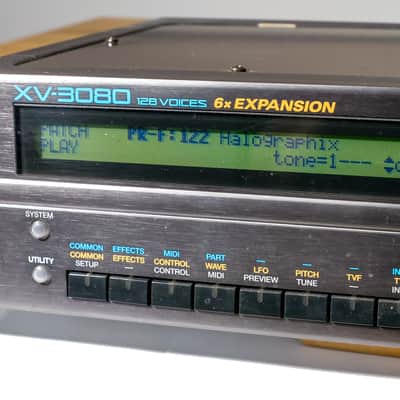 Roland XV-3080 128-Voice Rackmount Synthesizer Module 2000 - 2002 - Black image 9