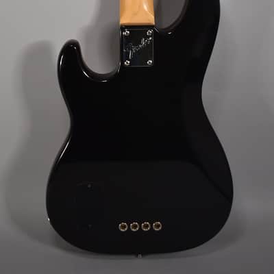 1997 Fender American Deluxe Precision Bass Black Finish w/OHSC image 3